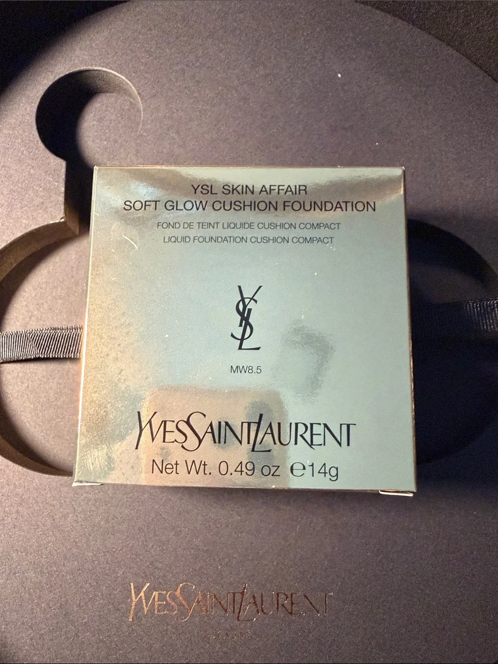 Yves Saint Laurent YSL Skin Affair Soft Glow Cushion Foundation MW8.5 PR/GIFT